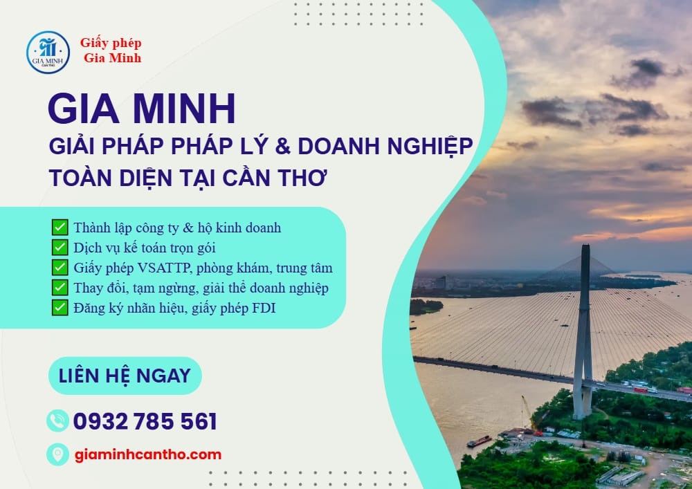 Đăng ký mã số thuế doanh nghiệp tại Cần Thơ – Hướng dẫn chi tiết, đúng luật và nhanh nhất 2025 3 Đăng ký mã số thuế doanh nghiệp tại Cần Thơ
