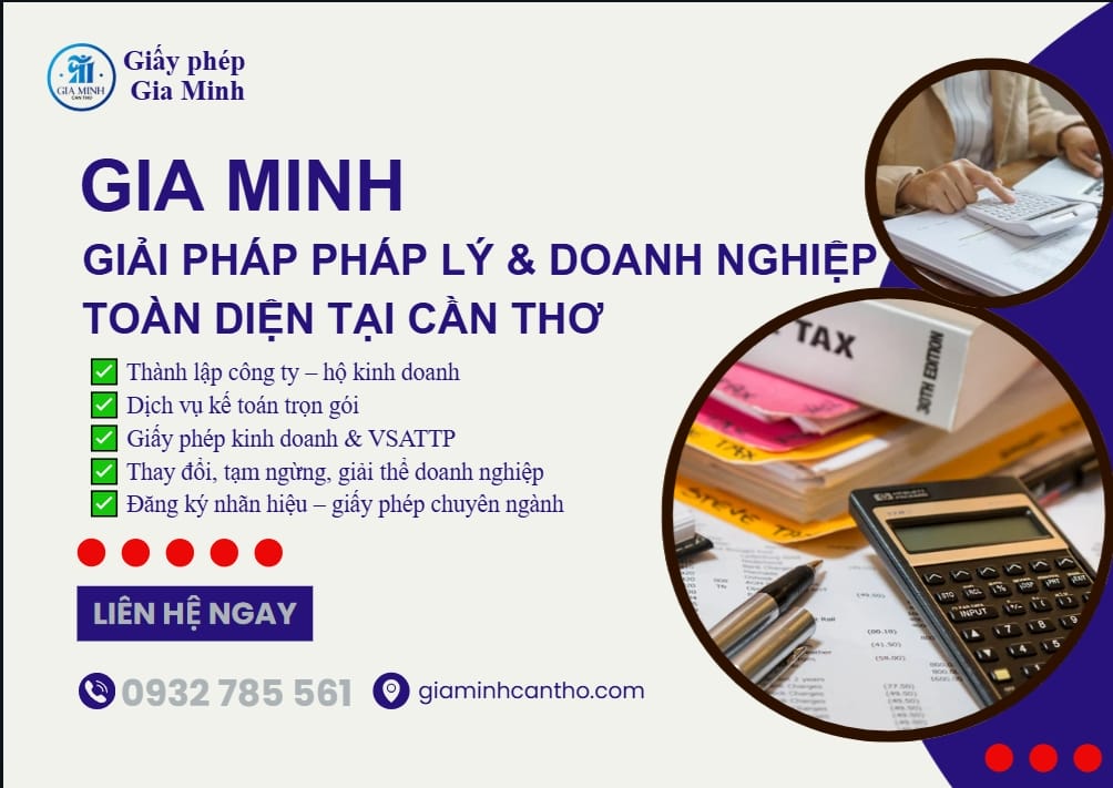 Dịch vụ thành lập chi nhánh tại Cần Thơ trọn gói 2 Thông báo hoạt động chi nhánh với cơ quan nhà nước