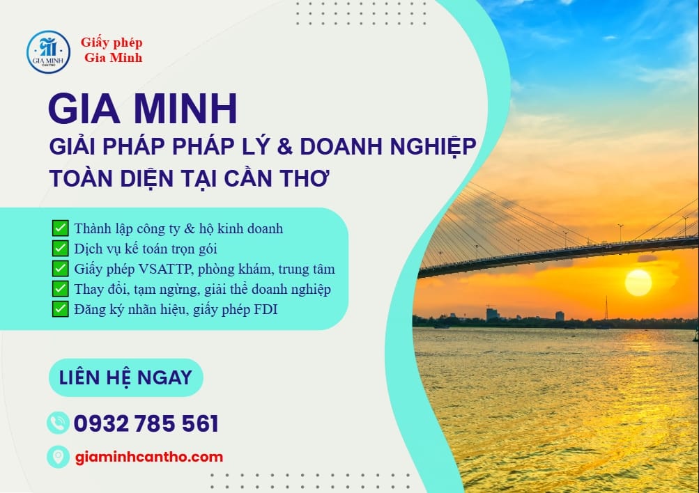 Đặt Địa Chỉ Kinh Doanh Với Văn Phòng Ảo Cần Thơ – Giải Pháp Tiết Kiệm Cho Startup & SMEs 3 Văn phòng ảo Cần Thơ Gia Minh